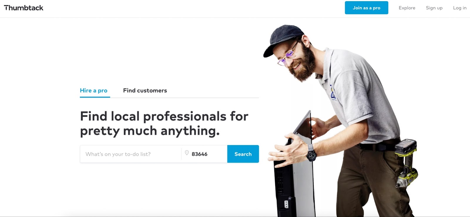 Build your business with Thumbtack reviews.